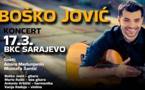 Amira Medunjanin i Mustafa Šantić gosti na koncertu gitarista i umjetnika Boška Jovića