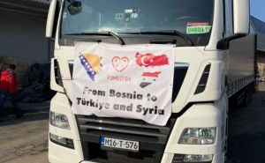 Emotivni trenuci: Krenuo prvi kamion pomoći za Tursku iz udruženja Pomozi.ba