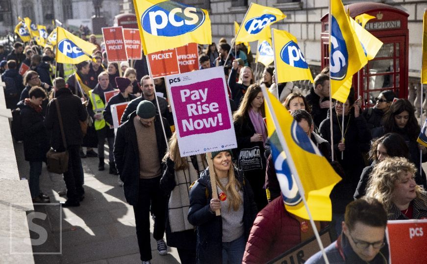 Velika Britanija: Zabilježen najveći broj izgubljenih radnih dana u štrajkovima od 1989. godine