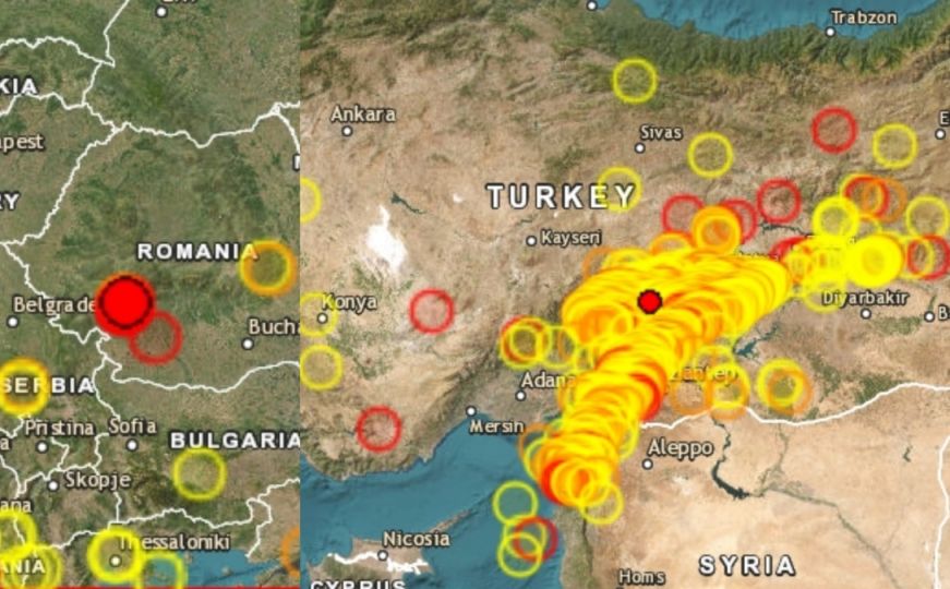Tlo se i dalje trese: Novi potresi u Turskoj i Rumuniji