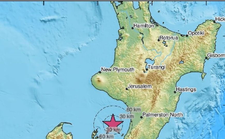 Nakon ciklona, Novi Zeland pogodio snažan zemljotres