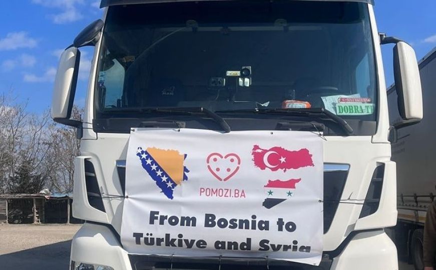 Bravo, Bosno i Hercegovino: Prvi šleper Pomozi.ba stigao na odredište u Tursku