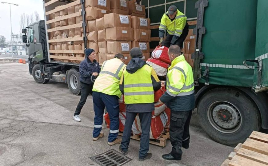 Oružane snage BiH: Organizovan transport humanitarne pomoći žrtvama zemljotresa u Turskoj