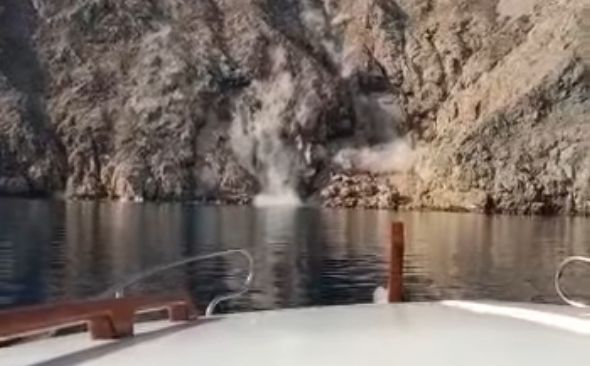 Širi se navodna snimka zemljotresa u Hrvatskoj: Stijene se ruše u more