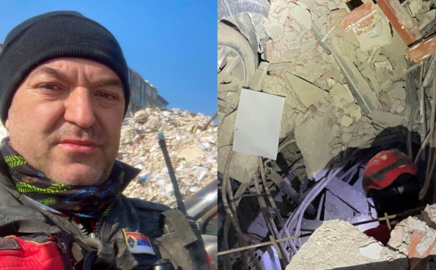 Spasilac iz Foče Nenad Ikonić u Hatayu: "Ovi zemljotresi su zbrisali cijele gradove sa lica zemlje"