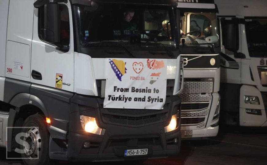 Bravo BiH: Sve je spremno za polazak konvoja pomoći iz Sarajeva ka Turskoj