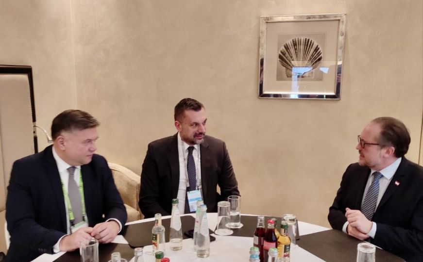 Elmedin Konaković razgovarao sa ministrom vanjskih poslova Austrije