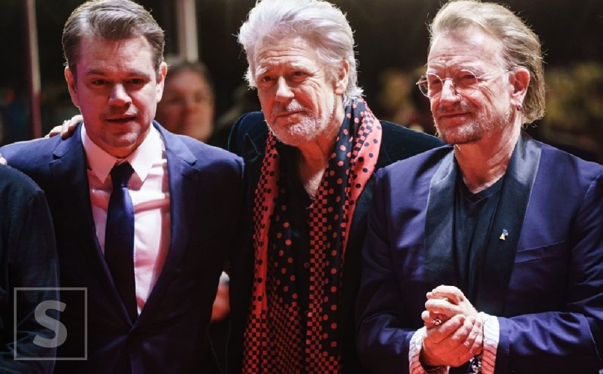 Berlinale: Matt Damon i Bono Vox na svjetskoj premijeri filma o koncertu U2 u Sarajevu