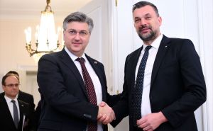 Konaković se susreo sa Plenkovićem: Vanjska i unutrašnja politika BiH će se voditi u institucijama