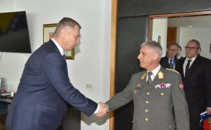 Nešić razgovarao sa komandantom EUFOR-a: Istaknuta važnost saradnje u očuvanju bezbjednosti