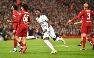 Sjajno poluvrijeme Lige Prvaka: Na Anfieldu četiri gola, Vini Jr lovi hattrick