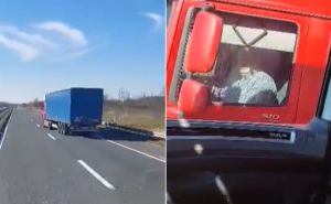 Opasnost za sebe i druge: Kamiondžija zaspao na putu u blizini granice BiH