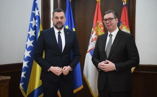 Ministar Elmedin Konaković se susreo sa Aleksandrom Vučićem i Anom Brnabić