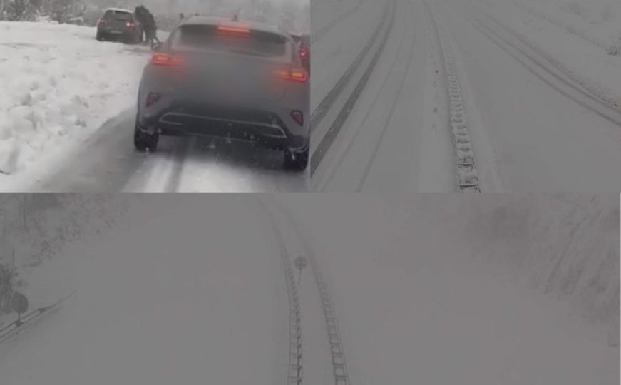 Snijeg prouzrokovao haos u Hrvatskoj: Dijelovi autoputeva zatvoreni, bura rušila stabla