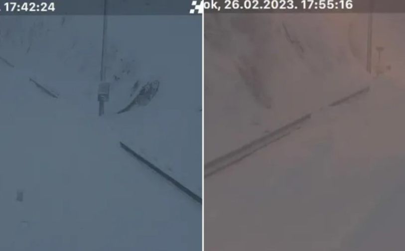 Hrvatska: Snijeg zatrpao autoput A1 - mnogi putnici upućeni u prihvatne centre