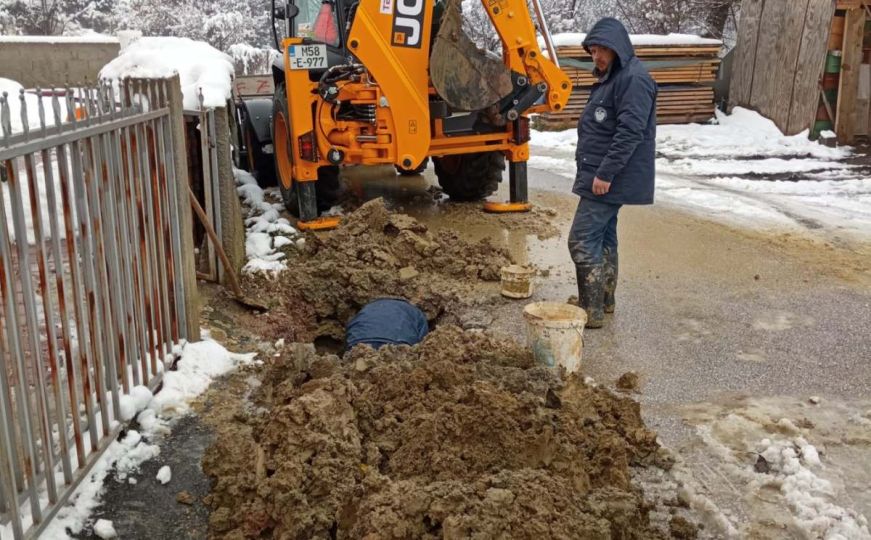 Radovi na održavanju vodovodnog sistema: Danas bez vode 28 sarajevskih ulica