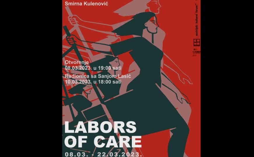 Poziv na izložbu Labors of Care: Radovi tri bh. umjetnice o ulozi žena u BiH