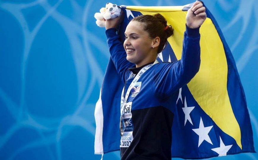 Osam medalja za Lanu Pudar i Jovana Lekića na 21. međunarodnom plivačkom Mitingu 'ZPK 2023'