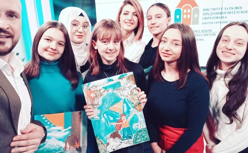 Najbolja djela na temu 'Zemljo moja': Sarajevski učenici radovima pokazali ljubav prema domovini