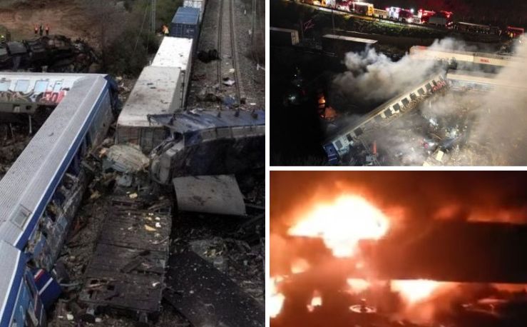 Sudar vozova u Grčkoj: Zabilježen trenutak nesreće, ministar saobraćaja dao ostavku
