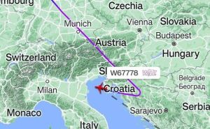 "Hitno je!": Avion koji je išao ka Ohridu naglo promijenio smjer iznad granice BiH i Hrvatske