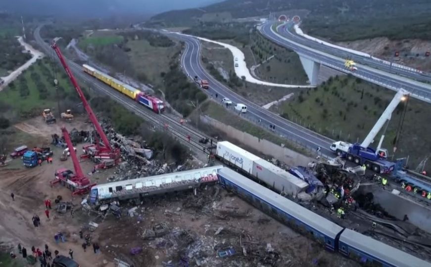 Radnici grčkih željeznica produžili štrajk zbog nedavne nesreće u sudaru vozova