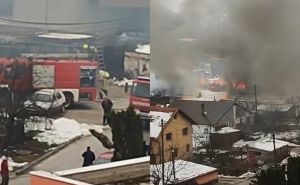 Epilog požara na Stupu: Vatrena stihija progutala 11 baraka, 24 osobe ostale bez krova nad glavom