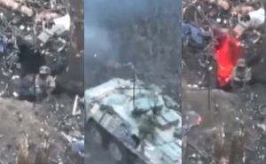 Nevjerovatan VIDEO iz Ukrajine: Vojnik 'jedan na jedan' protiv ruskog oklopnog transportera