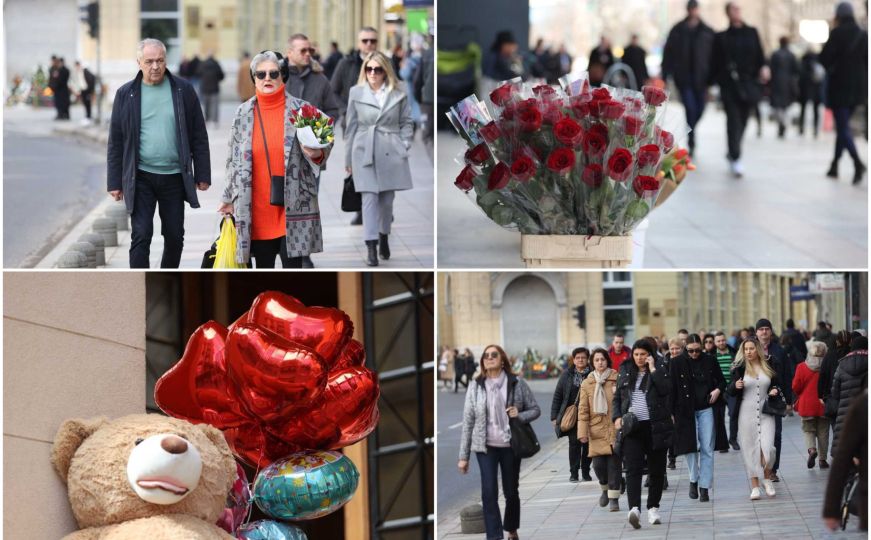 Cvijeće, baloni i nasmijana lica: Atmosfera u Sarajevu uoči Međunarodnog dana žena