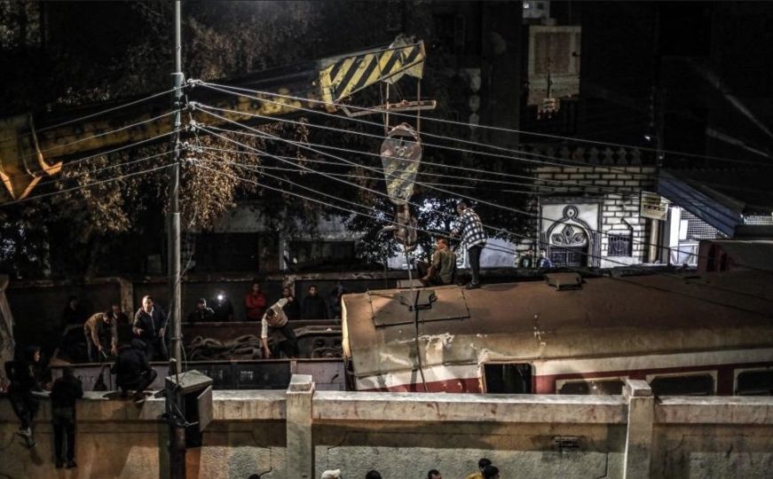 Nesreća u Egiptu: Voz iskočio iz šina, poginule dvije osobe