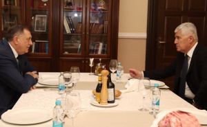 U Banjoj Luci se sastali Milorad Dodik i Dragan Čović