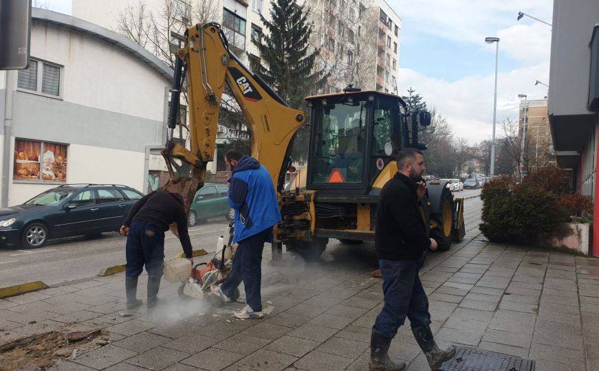 Redukcije vode i nedjeljom: Radovi u dvije sarajevske ulice