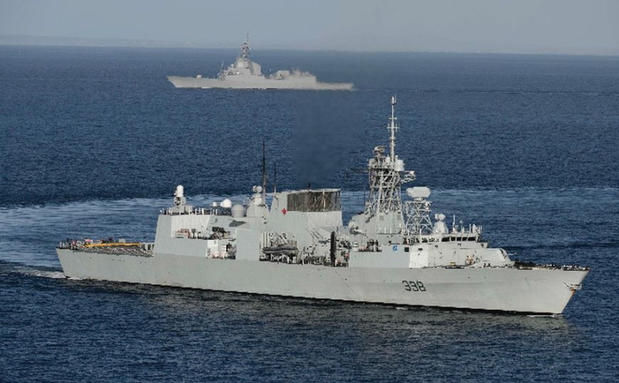 Kanadska ratna mornarica uplovila u blizini BiH: Uskoro dolazi i ostatak moćne NATO skupine