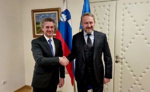 Bakir Izetbegović i Robert Golob održali sastanak: Poznate teme razgovora