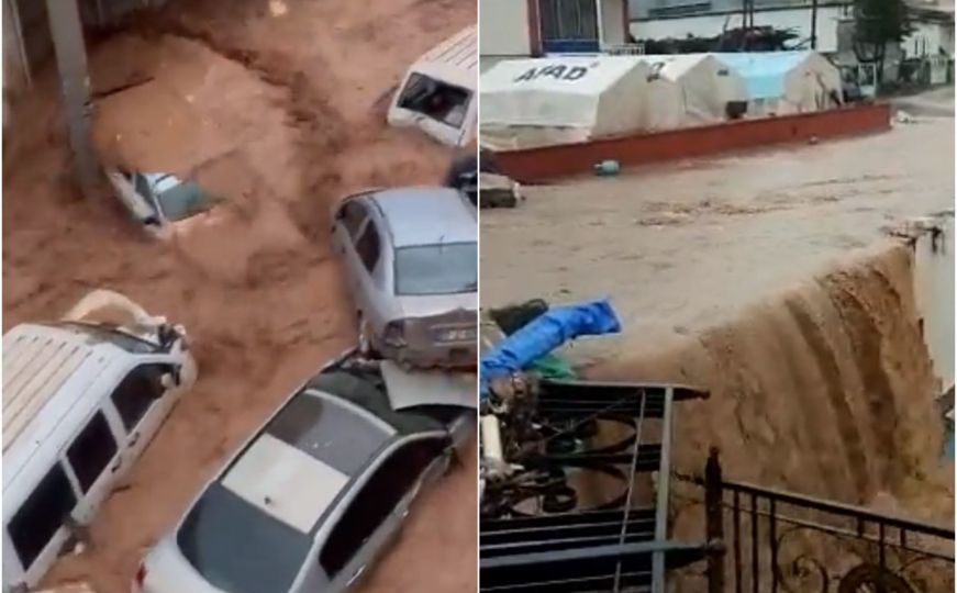 Velike poplave na jugu Turske: Poginula jedna, nestale četiri osobe