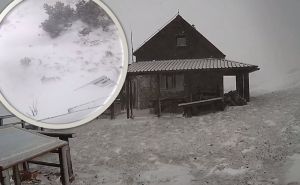 Velika promjena vremena u Dalmaciji: Snijeg pada nadomak Splita