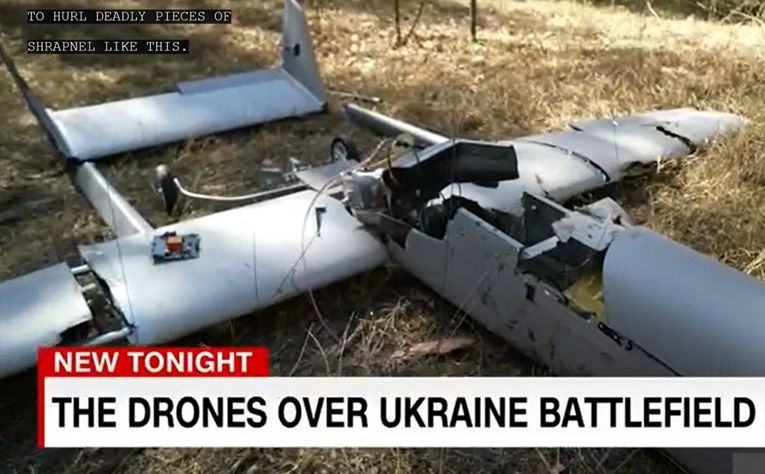 Naoružani kineski dron oboren u Ukrajini