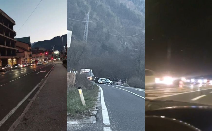 Teška nesreća u mjestu Živašnica: Ima povrijeđenih, kilometarske kolone prema Sarajevu