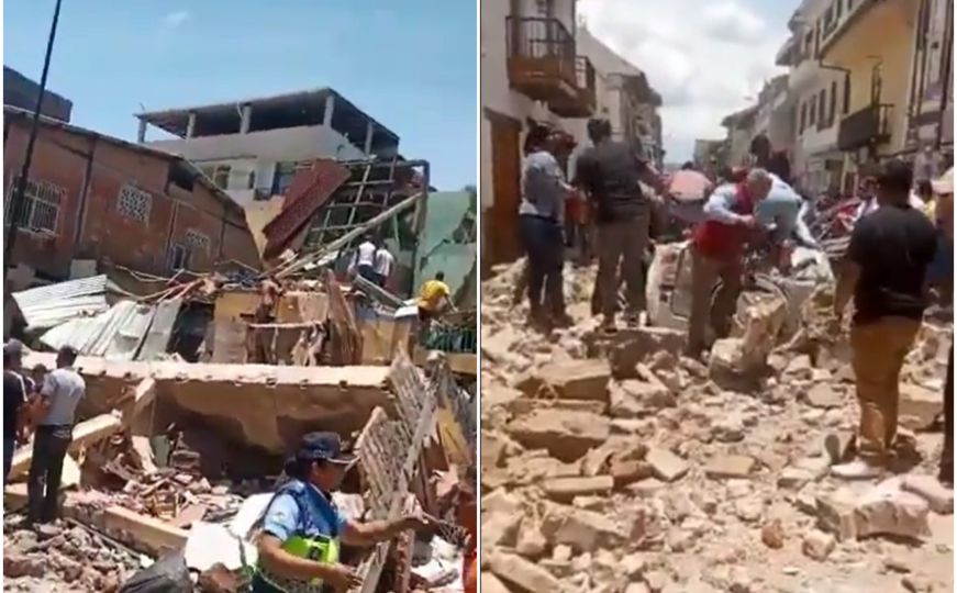 Detalji zemljotresa u Ekvadoru: Stradalo najmanje 12 ljudi