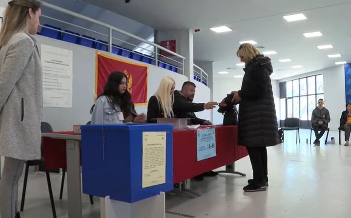 Crna Gora: Zatvorena biračka mjesta