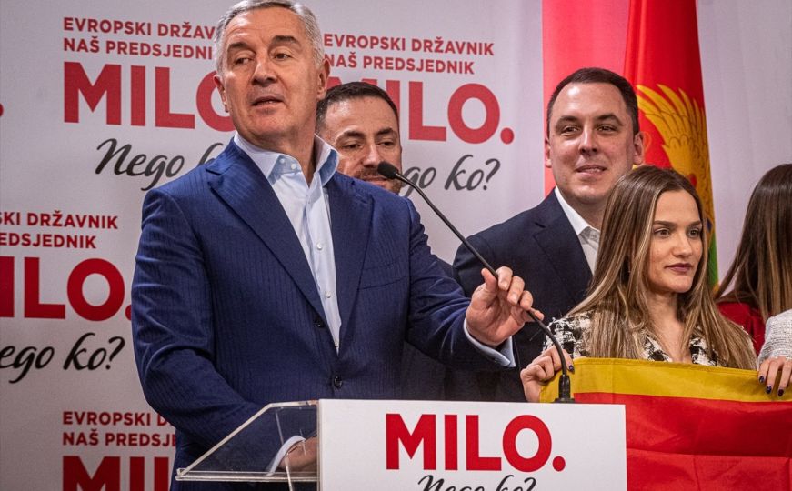 Milo Đukanović: Pobijedit ću i u drugom krugu, ko god da dođe slabiji je od mene