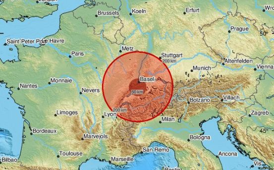 Tresu se Alpi: Zemljotres na granici Francuske i Švicarske