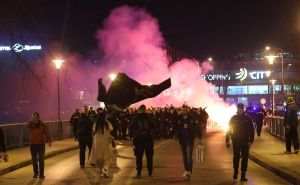 Sretno, Zmajevi: Pogledajte atmosferu na zeničkim ulicama 60 minuta prije početka utakmice