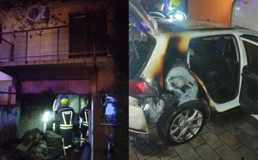 Samo u BiH: Muškarac zapalio automobil, pa se nagutao dima i pozlilo mu. Spasila ga policija