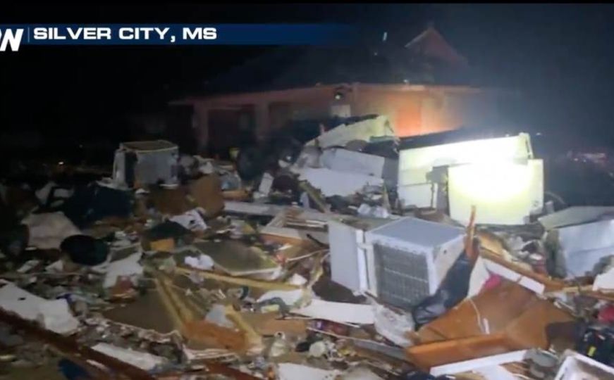 Tragedija u SAD: U tornadu u Mississippiju poginulo najmanje 14 osoba