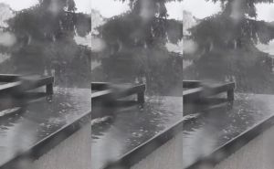 Jako nevrijeme pogodilo Banja Luku: Led u nekoliko minuta zasuo čitav grad