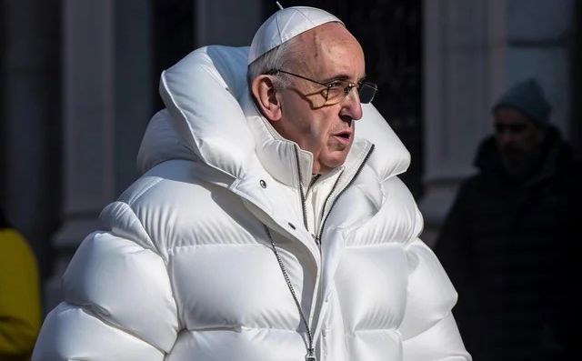 Lažna slika pape Franje u bijelom skafanderu postala viralna: Twitter preplavljen reakcijama