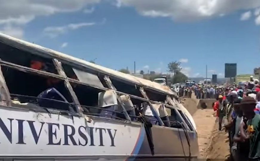 Kenija: U autobuskoj nesreći poginulo 14 osoba, među njima studenti i profesori