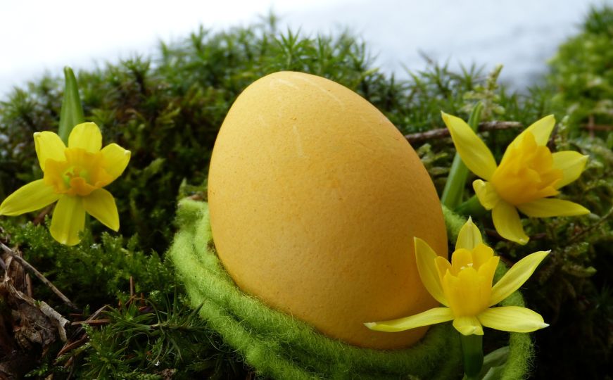 Kako dobiti intenzivnu žutu boju jaja: Treba vam samo jedan začin