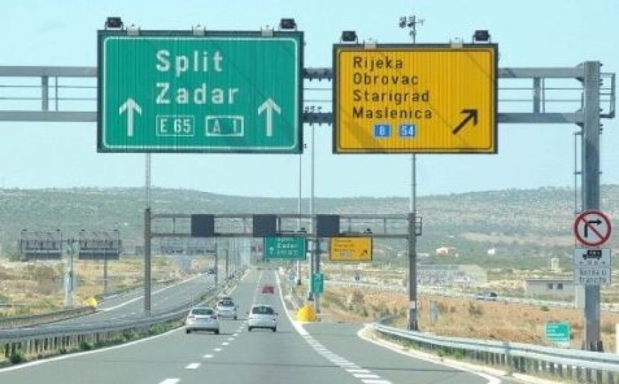 Hrvatska: Zbog jakog vjetra zatvorena dionica autoceste A1